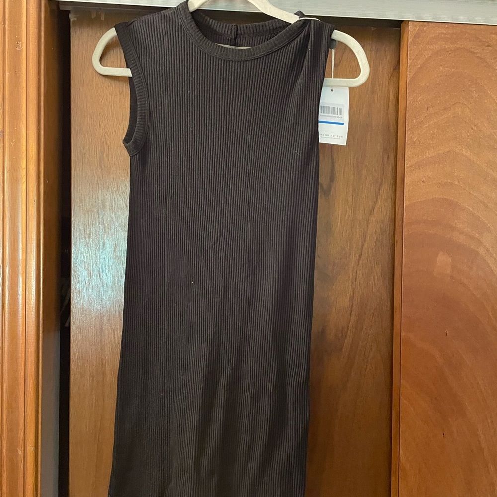 Enzo’s Costa ribbed mini dress